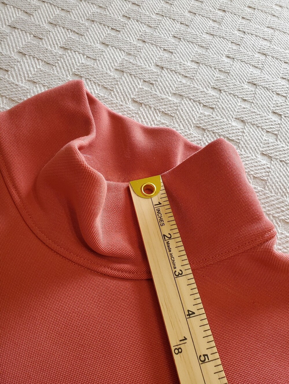 Under Armour Coral Synthetic Fleece Mock Neck Mirage Pullover Sweater - Picture 8 of 10